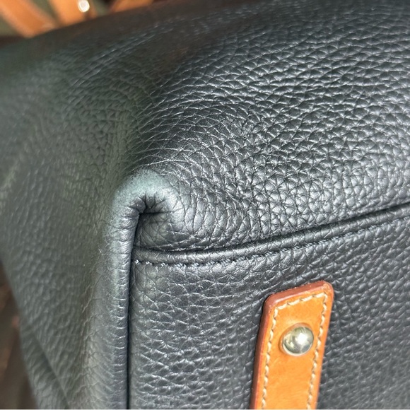 DOONEY & BOURKE - Black Pebbled Leather Hanna Bag - Picture 10 of 16